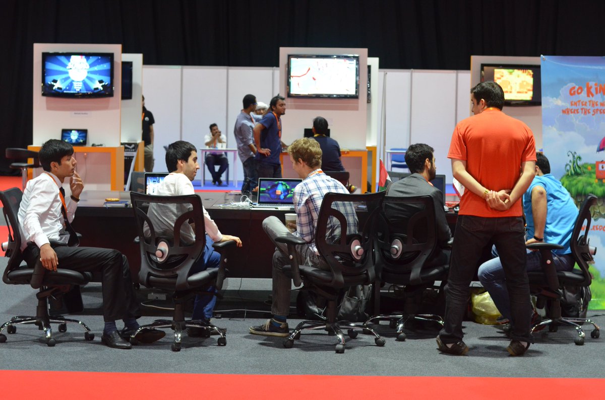 7SoftPillows's tweet photo. I was lucky to see many good games and developers at the 1st day of Dubai World Game Expo 2015 #besdubai #DWGE #DWTC https://t.co/sC48BEvzzQ