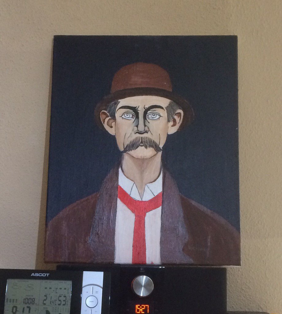 Just need a frame and varnish #Lowry #manchester man #art