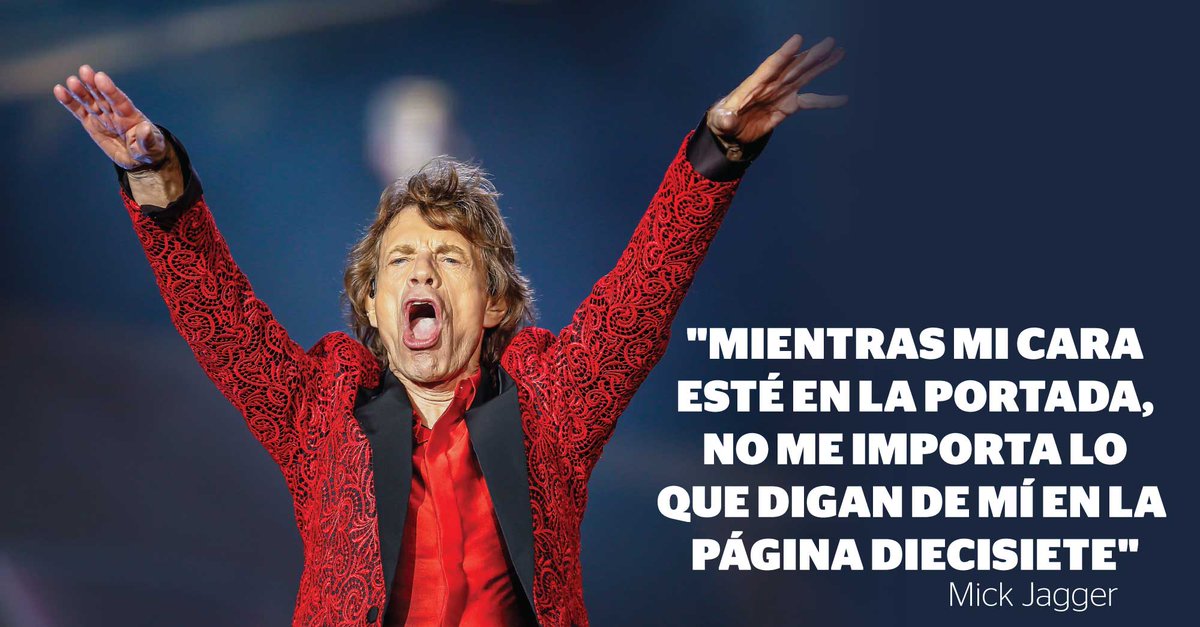 RollingStones Las 10 frases célebres de una leyenda llamada Mick Jagger |  Agencia Andina | Scoopnest