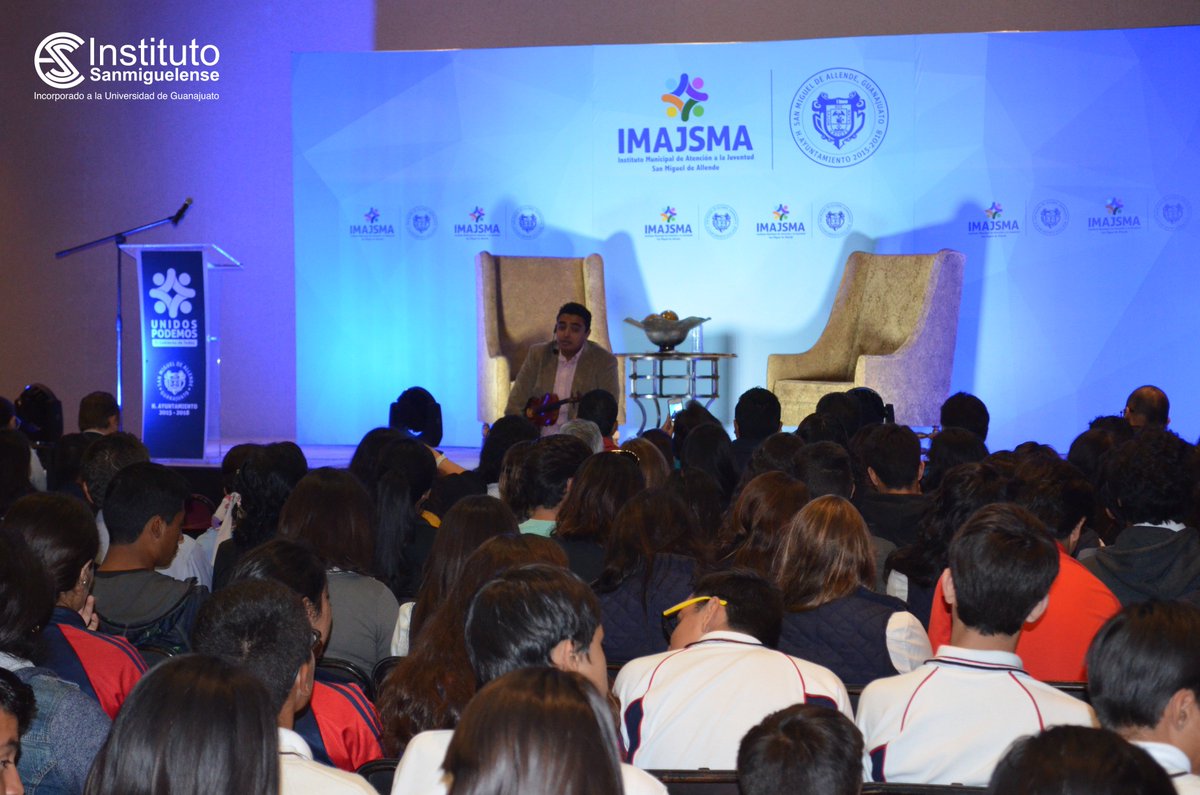 ISanmiguelense's tweet photo. @ISanmiguelense presente en la conferencia de @TitoQuirozAng, realizada por el @IMAJSMA en @la_casonasma. https://t.co/tWhT0Jgihh