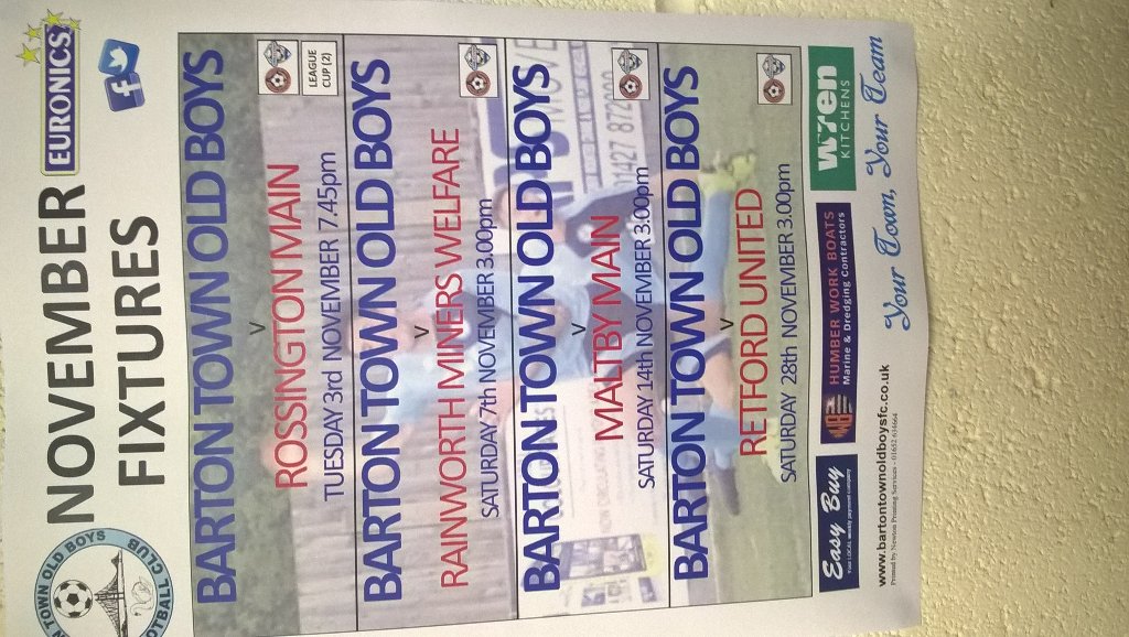 BartonTownFC's tweet photo. #uptheswans #trollarmy #smalltownnearbarrow #novemberfixtures https://t.co/Ib9tlK1jIU