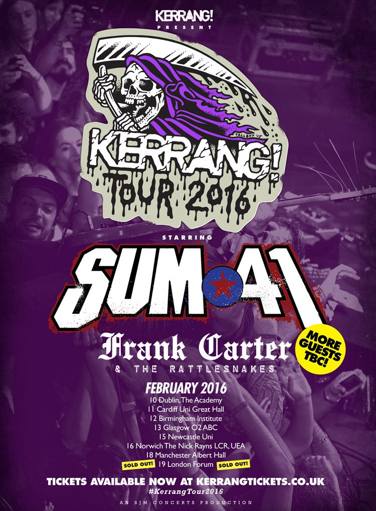 KerrangMagazine's tweet photo. Seriously, you can't miss this. Get your tickets now: https://t.co/oAD41elccm #KerrangTour2016 https://t.co/vEd2VtW7K6