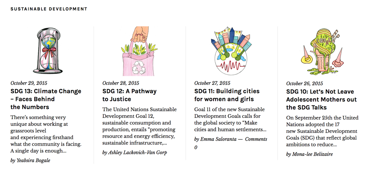 GirlsGlobe's tweet photo. Wondering how the new #SDGs are relevant to gender equality? Head over to https://t.co/HFBPnWrltj #GlobalGoalsLive https://t.co/p3uHsaCLI8
