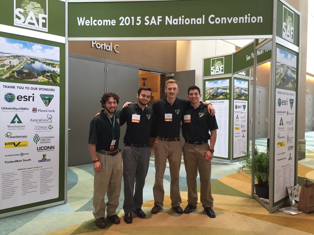 jabadding's tweet photo. Representing @sunyesf at the #SAFconvention in Baton Rouge. Wish us luck on the quizbowl! #ESF #stumpies #champs https://t.co/Zp825sW55Z