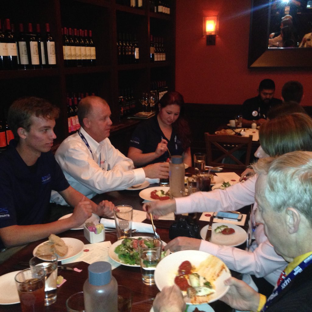 arisivad's tweet photo. #spark2015 at lunch @MultiParts yummy pizza and salad https://t.co/7iHKC52k6I