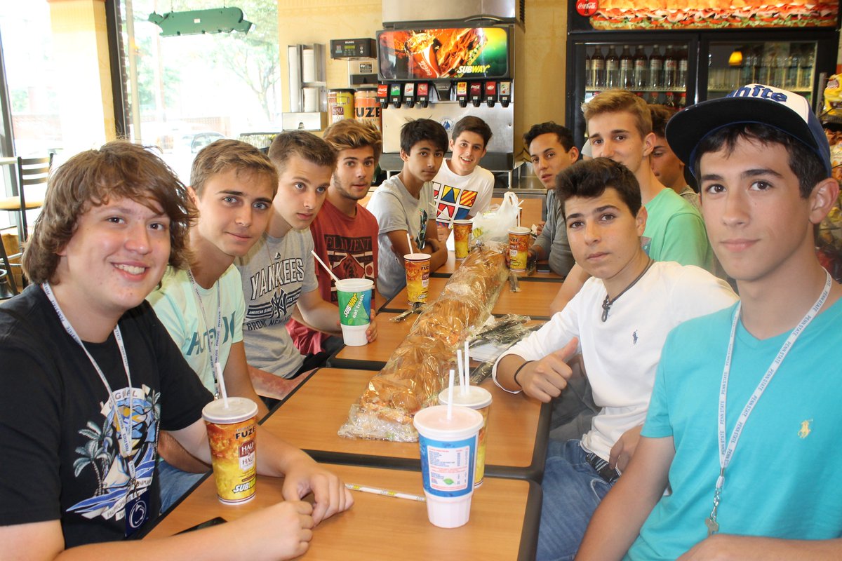 summerstudy's tweet photo. We celebrated #NationalSandwichDay over the summer.We just couldn't wait. We love @SUBWAY too much #summerstudyPSU https://t.co/2pWZ0YQGdv