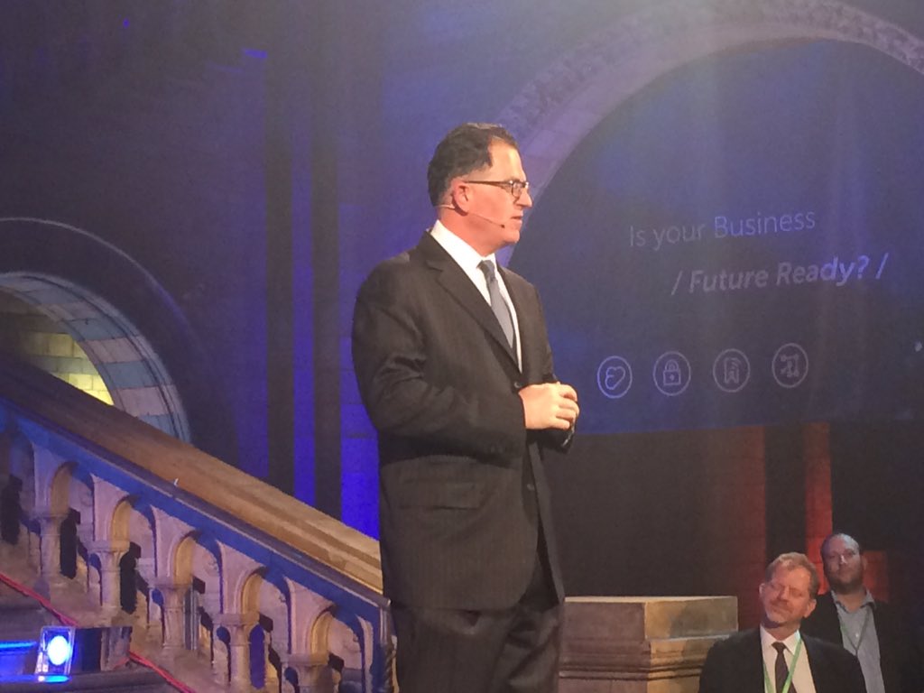 StuartBeesley's tweet image. At Natural History Museum with @Dell listening to @MichaelDell #BeFutureReady