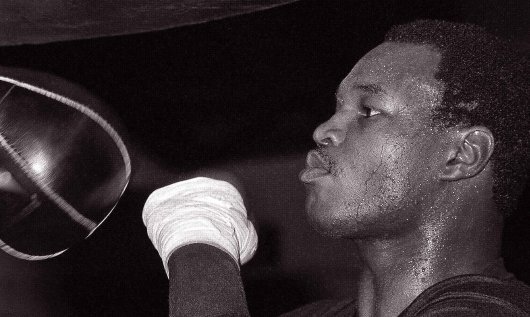 Happy to the one and only Larry Holmes! Here we remember his fight with -  