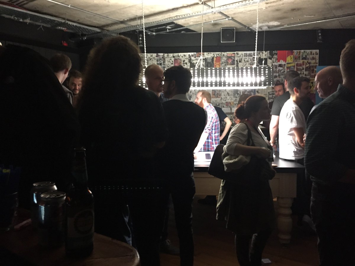 meganlouisemoon's tweet photo. Packed house at #intercomspeakeasy https://t.co/BY3WygKTCd