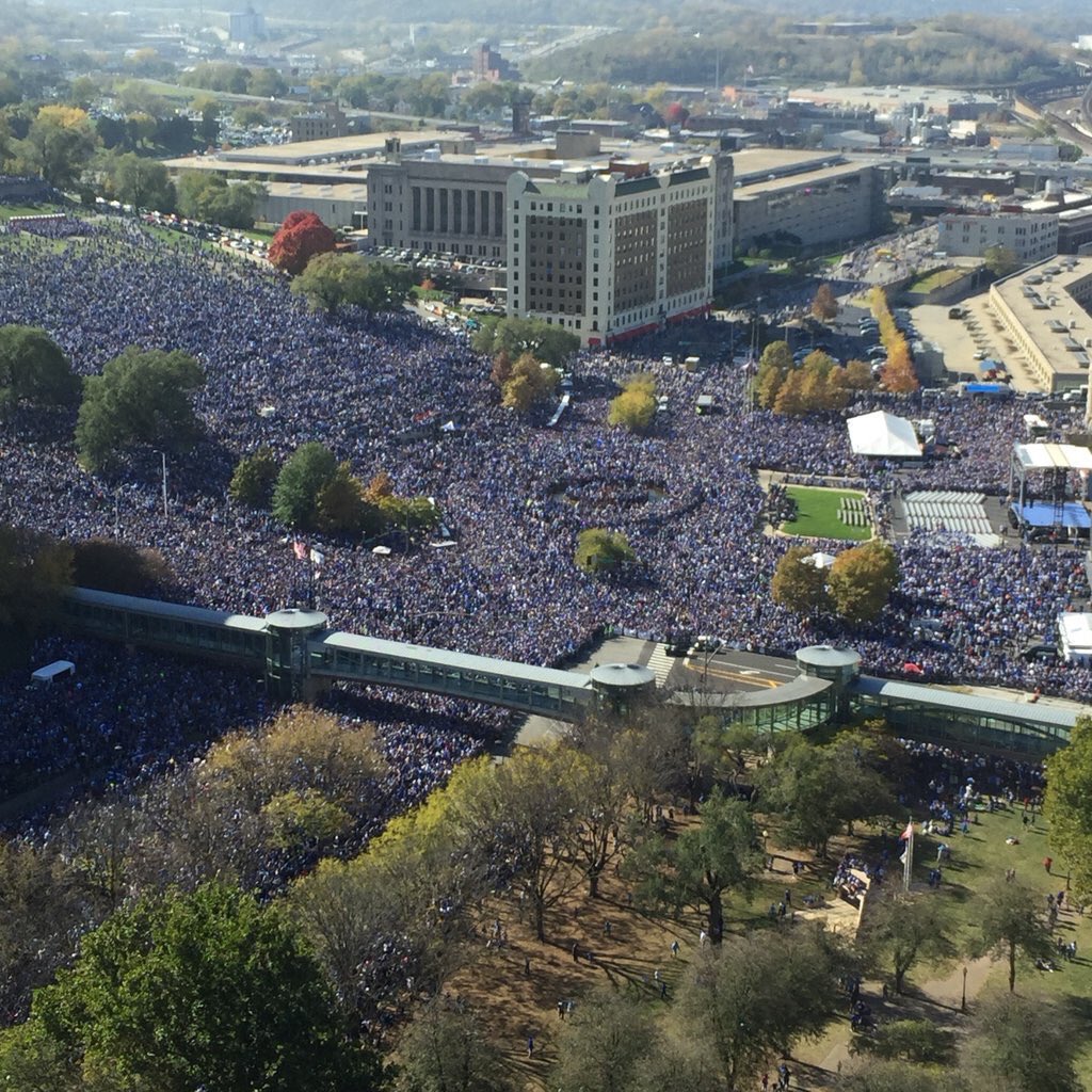 Safe to say Kansas City loves their Royals