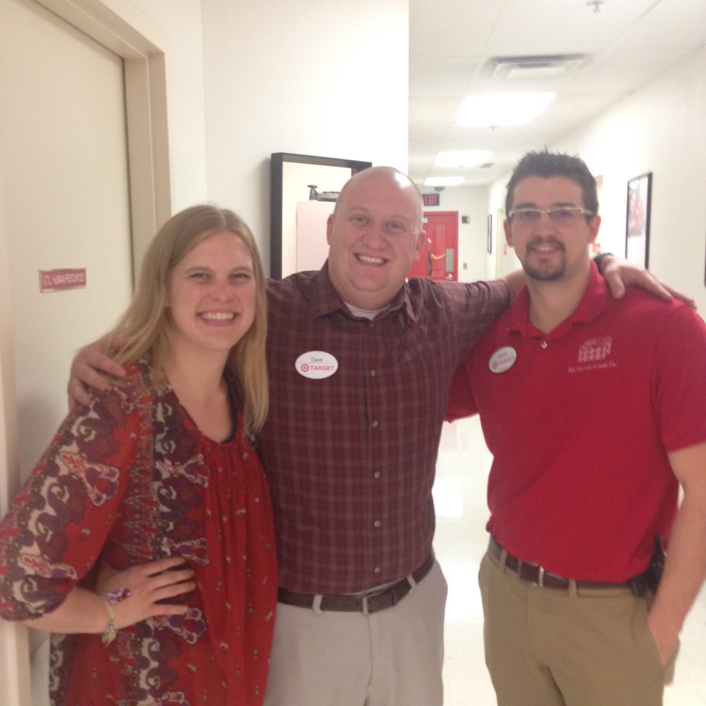Thanks to <a href="/TgtJustin1066/">Justin Young</a> and new transfer tm Anna for driving great BOB and LISA routines at T1066 <a href="/DonaldBelcherjr/">Donald Belcher</a>