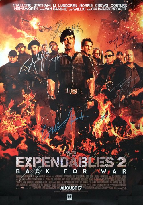 Happy birthday Today\s treasure: LE cast-signed poster  