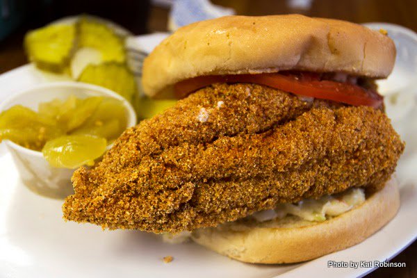 Today is #NationalSandwichDay. come in for a Catfish sandwich!