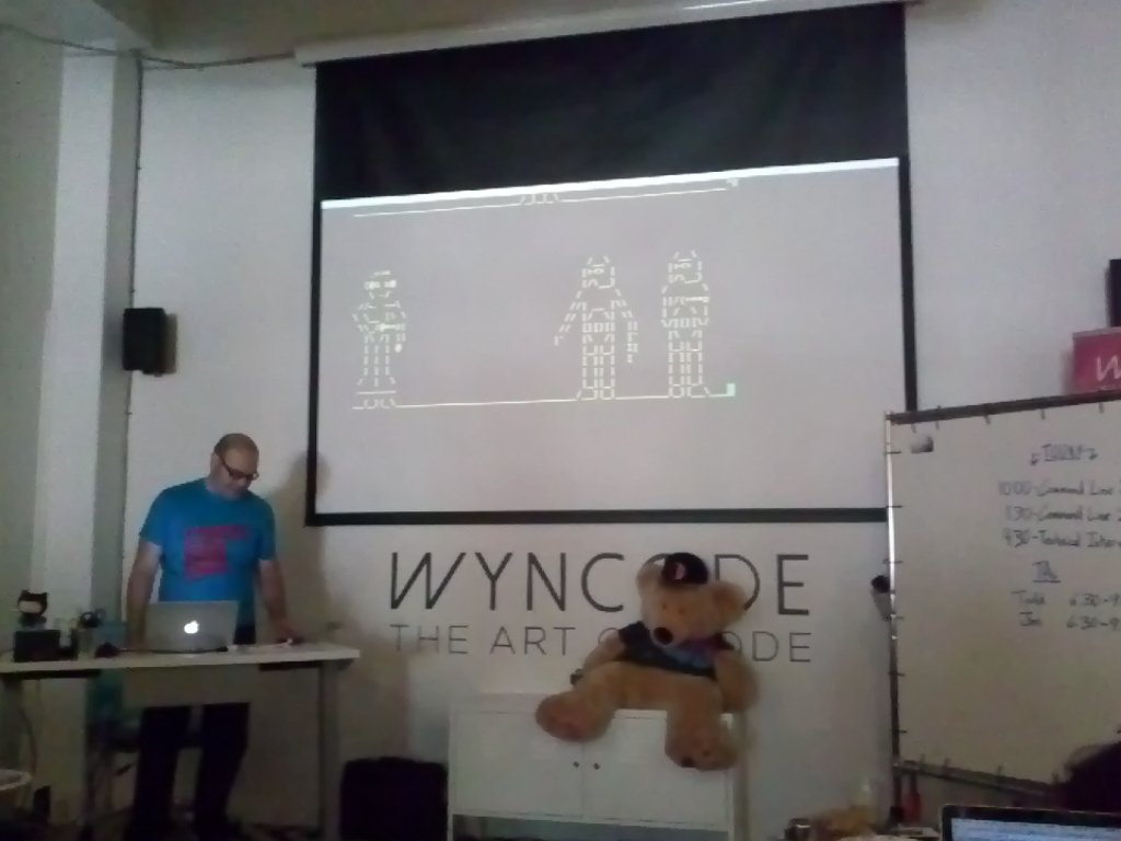 maddiecampos3's tweet photo. Watching Star Wars...IN THE TERMINAL! @wyncode #nerds #terminalfun #coding https://t.co/O7ZR0S8j89