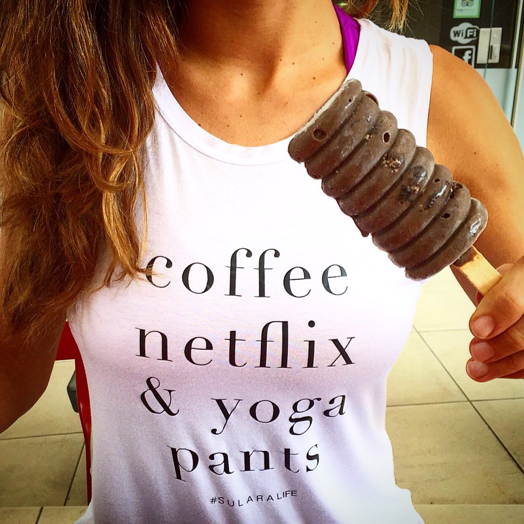 Vegan_ST's tweet photo. &amp; #vegan #icecream. A few of our favorite things. #CostaRica @netflix #coffee #yoga @rima_danielle &amp; @sularawear https://t.co/8cwPOtOJnv