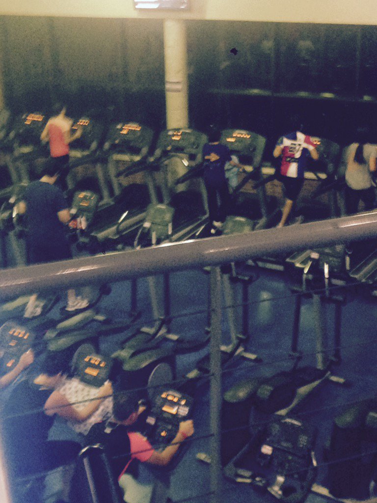 Hoy más motivada viendo estos colores mientras entreno,