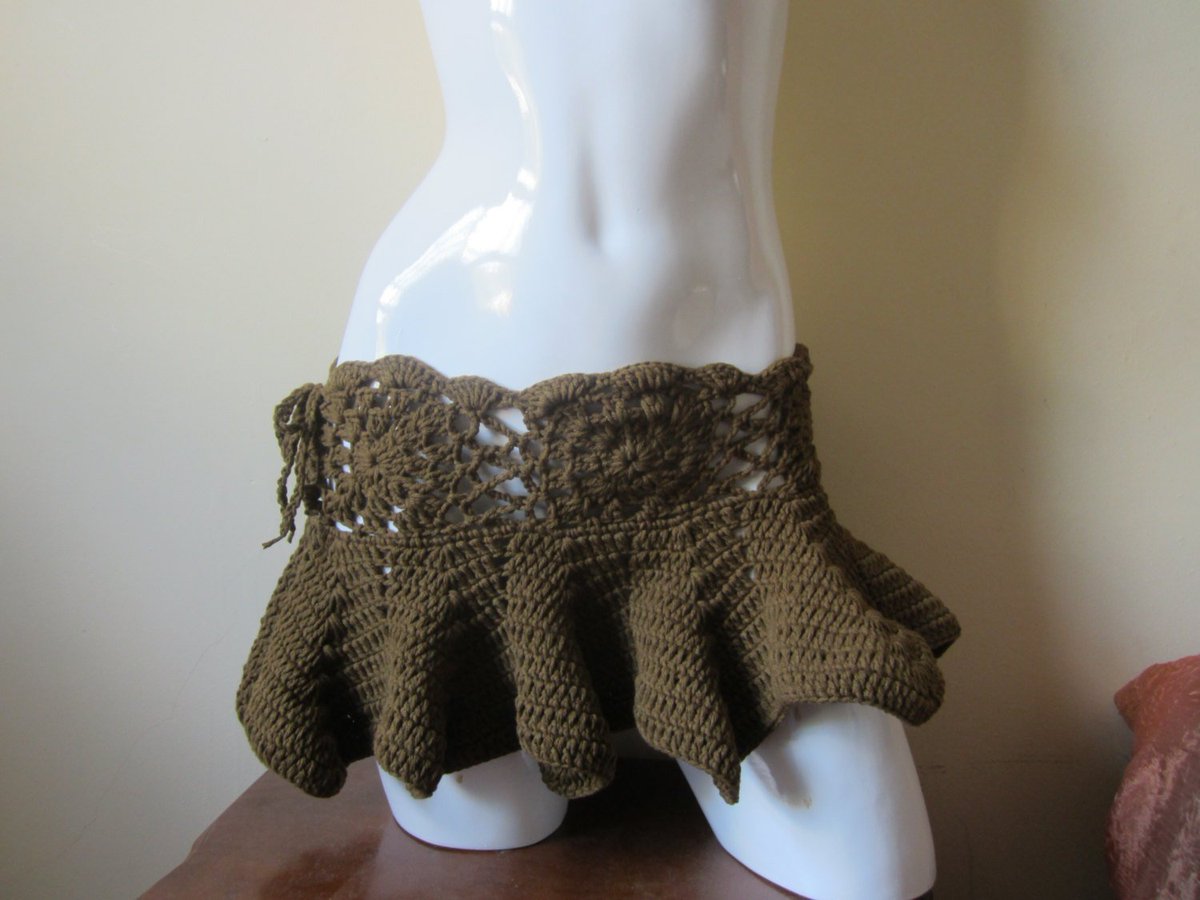 Elegantcrochets's tweet photo. CROCHET peplum SKIRT, Pixie skirt, psytrance mini skirt, ps… https://t.co/FUOc4zosgw #boho, #crochet #WomensClothing https://t.co/VK4K5Zh8G0