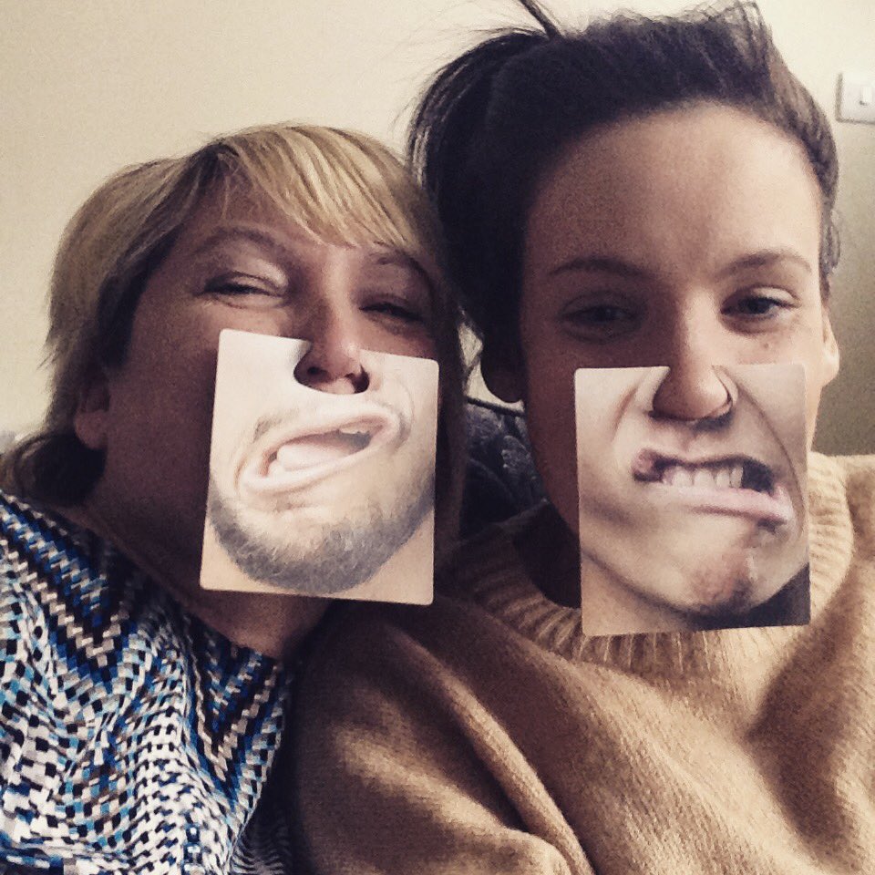 vicky1988c's tweet photo. Ha ha 😂😂😂 mat fun with mother chambers ha ha . #matfun #laughing @traceyc_ https://t.co/gMDc3qchu2