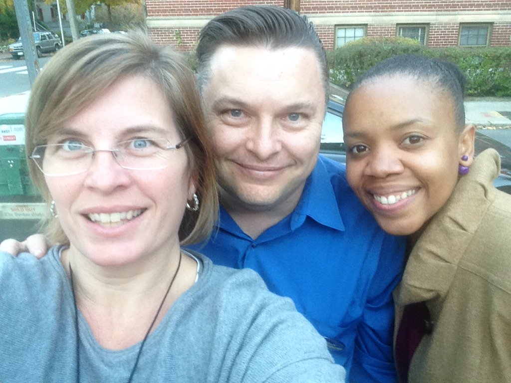 MarjorieDecker's tweet photo. Hey look more candidates. Great to see @ManikkaB @MarcGov good luck! Don't forget to vote #EDay15 #CambMA https://t.co/gEMv8cQcCa