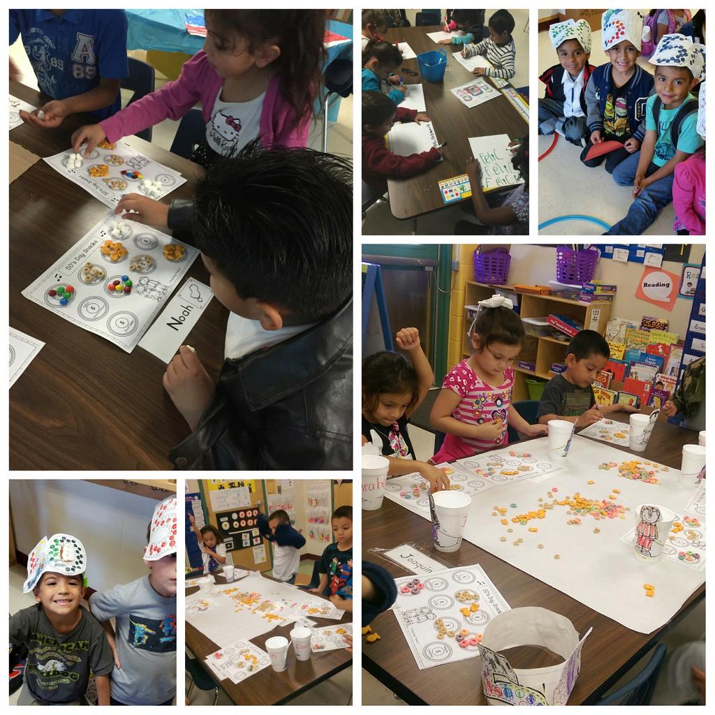 NISDMartinK's tweet photo. Kinder celebrated their 50th day of school! https://t.co/D4ciPtxsZq