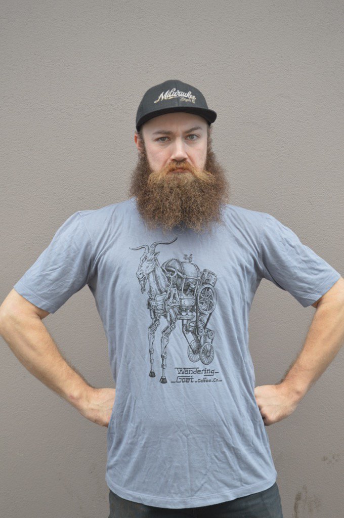 New T-shirt, locally designed! 70% Organic Bamboo, 30% Organic Cotton, come by to pick one up! #steampunk