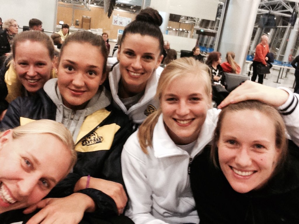 AnnWauters12's tweet photo. On our way to Ekaterinburg! Next Euroleague game on thursday. #letsgocastors https://t.co/wKjM2GIhxX