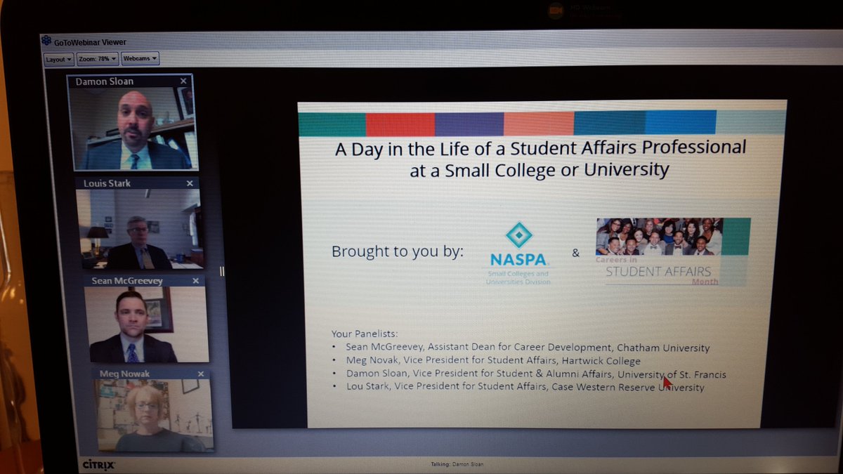 JamesStascavage's tweet photo. Really enjoying "A Day in the Life of a Student Affairs Professional at an SCU"! @NASPAscu @NASPAtweets #CSAM15 https://t.co/HXE0Jx2VmV