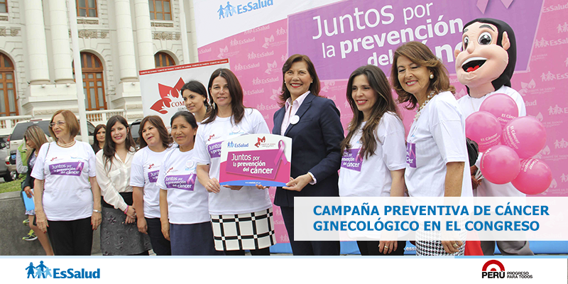 EsSaludPeru's tweet photo. #EsSalud y Comité de Damas del Congreso realizaron campaña preventiva de cáncer ► https://t.co/2oAcwdAxwO https://t.co/26ATakiurt