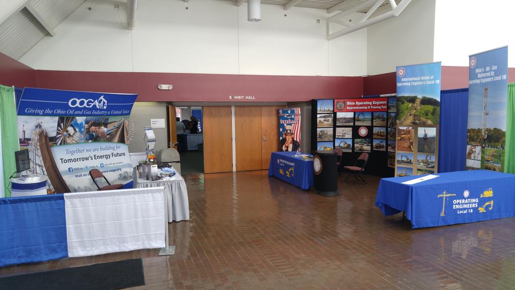 ooga_hq's tweet photo. Exhibitors are set up &amp; ready for the #OOGATechExpo!!! Registration is available on site, Tech Conference starts @ 8 https://t.co/dI0o6Jgedc