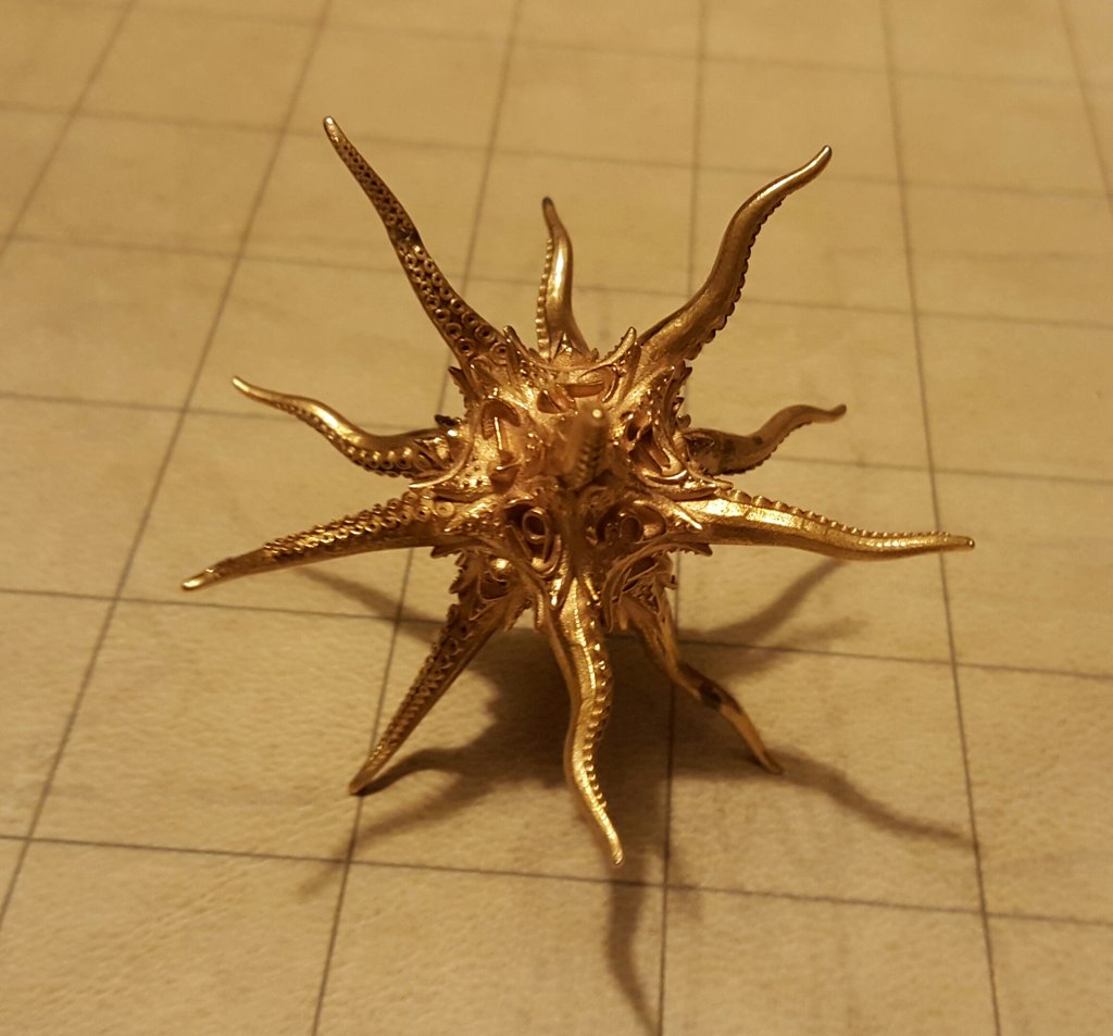 quill18's tweet photo. Our DM's custom d20. https://t.co/ddzJIwRmm0