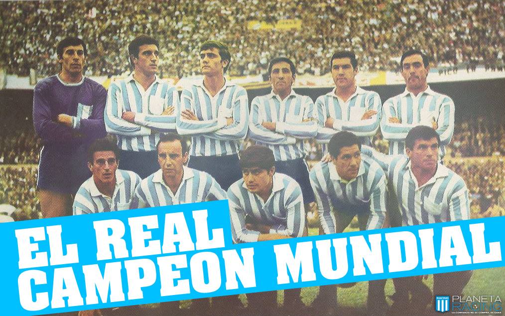 PlanetaRacing's tweet photo. A 48 años de la hazaña más grande de Racing. El primer Campeón del Mundo Argentino https://t.co/wcuOlHYet1