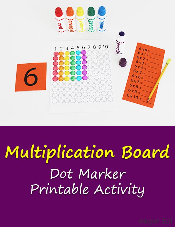 eager_Ed's tweet image. Printable multiplication board dot marker activity ow.ly/UcHes