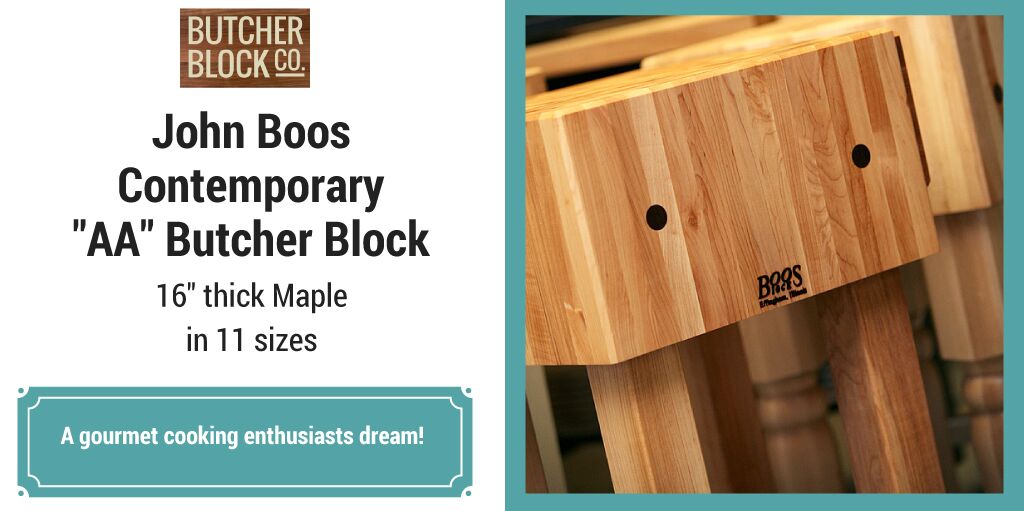 ButcherBlocker's tweet image. The #JohnBoos #butcherblock cooking enthusiasts dream about.The contemporary #AABlock at  buff.ly/1Q36ARY