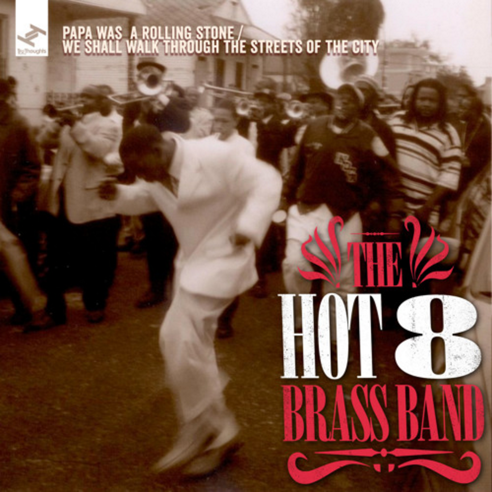 DIVEsounds's tweet photo. Brassy blues from the Hot 8 Brass Band with 'Papa Was A Rolling Stone' - https://t.co/1jKWCngeA2 https://t.co/jtHPSGeXor