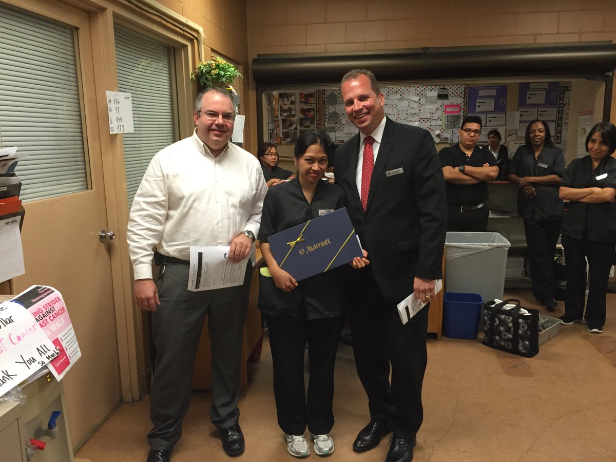 MarriottMPLS's tweet photo. Please join us to congratulate Glenny on her 5th year anniversary! https://t.co/Ok09IoEIWB