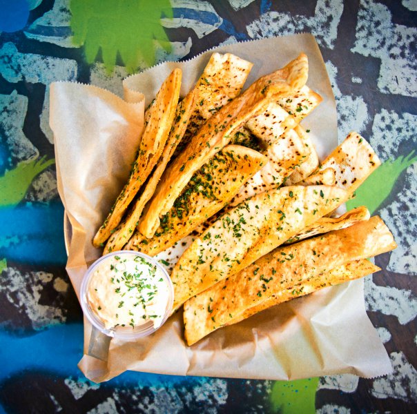 SpitzStudioCity's tweet photo. It's always a good idea to add a side of Pita Strips! #studiocity #eaglerock #littletokyo #losfeliz #food #drinks https://t.co/33vX6m6M7P