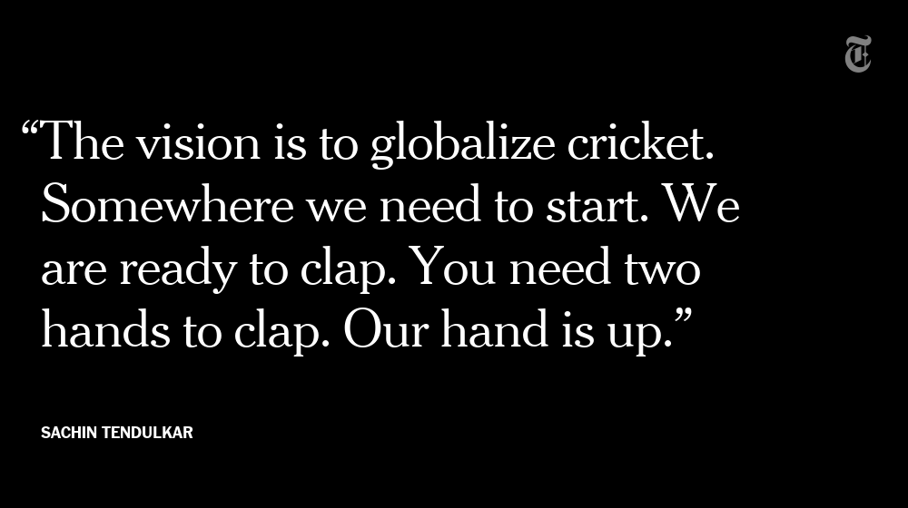 Two of the world’s best cricket player are trying to sell cricket to New Yorkers nyti.ms/1Q9C5Zy