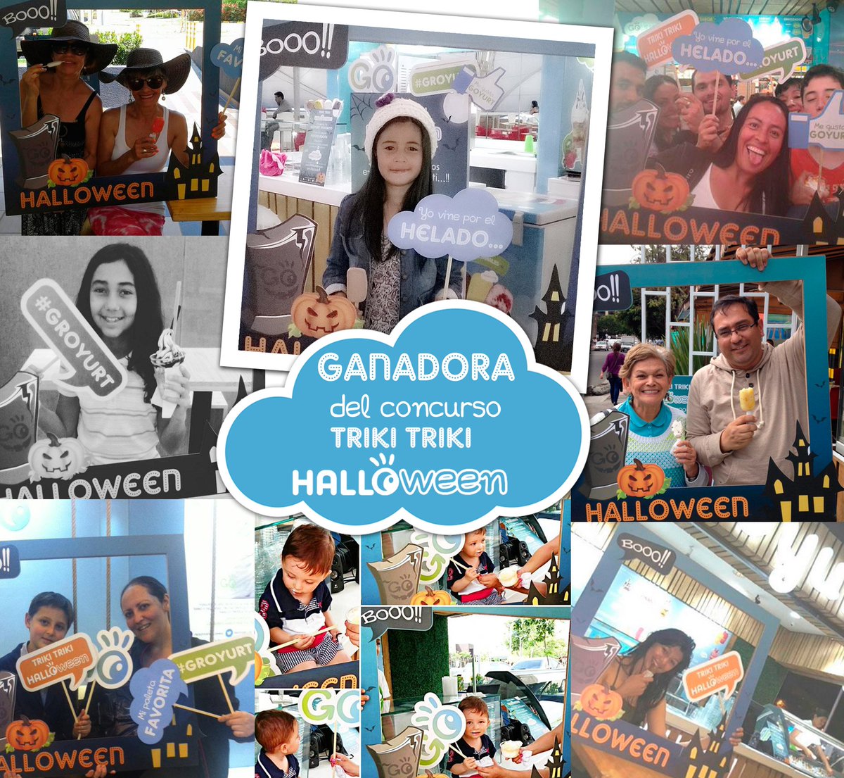 Goyurt_co's tweet photo. Ganadora del concurso TRIKI TRIKI HALLOWEEN. Te esperamos en el Centro Comercial Centro 93. FELICIDADES!!! https://t.co/TDSs9KcPLG