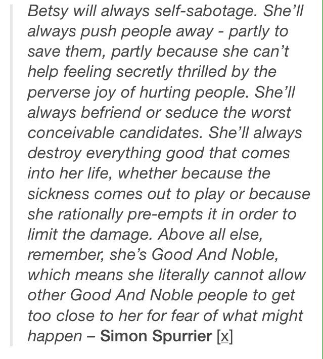 DamnedRogue's tweet image. ||My first rp account was betsy. I miss it:(