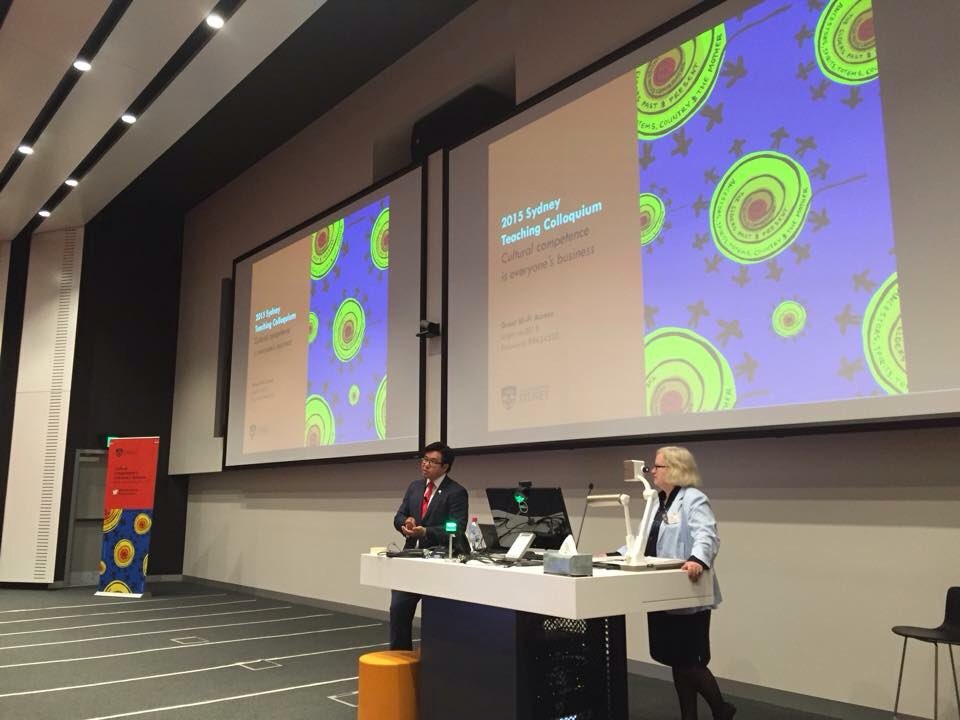 Individual and systemic discrimination are interconnected, to be viewed through a practical lens. #sydteach15