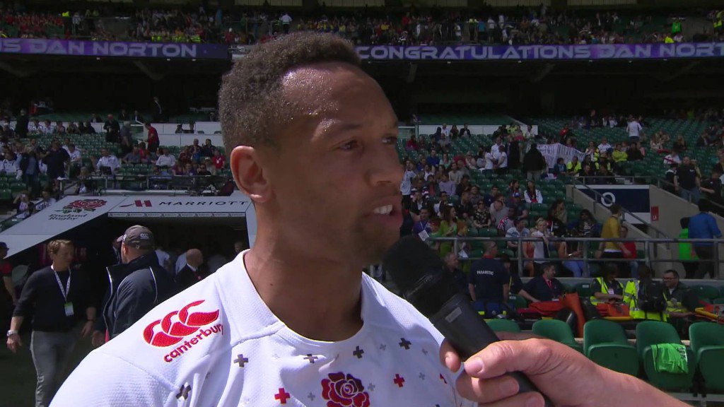 ComeOnEngland21's tweet photo. #England Sevens player Dan Norton on his 50th tournament ... - #EnglandRugby #RFUTV - https://t.co/QSRQh72eDM https://t.co/bJhywhNzi5
