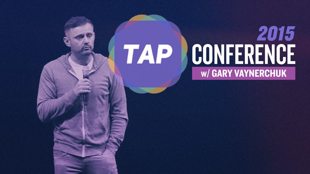 garyvee's tweet photo. TAP Conference 2015 - Gary Vaynerchuk Keynote
https://t.co/WMigmFcCWq https://t.co/uhB2d0VNTF