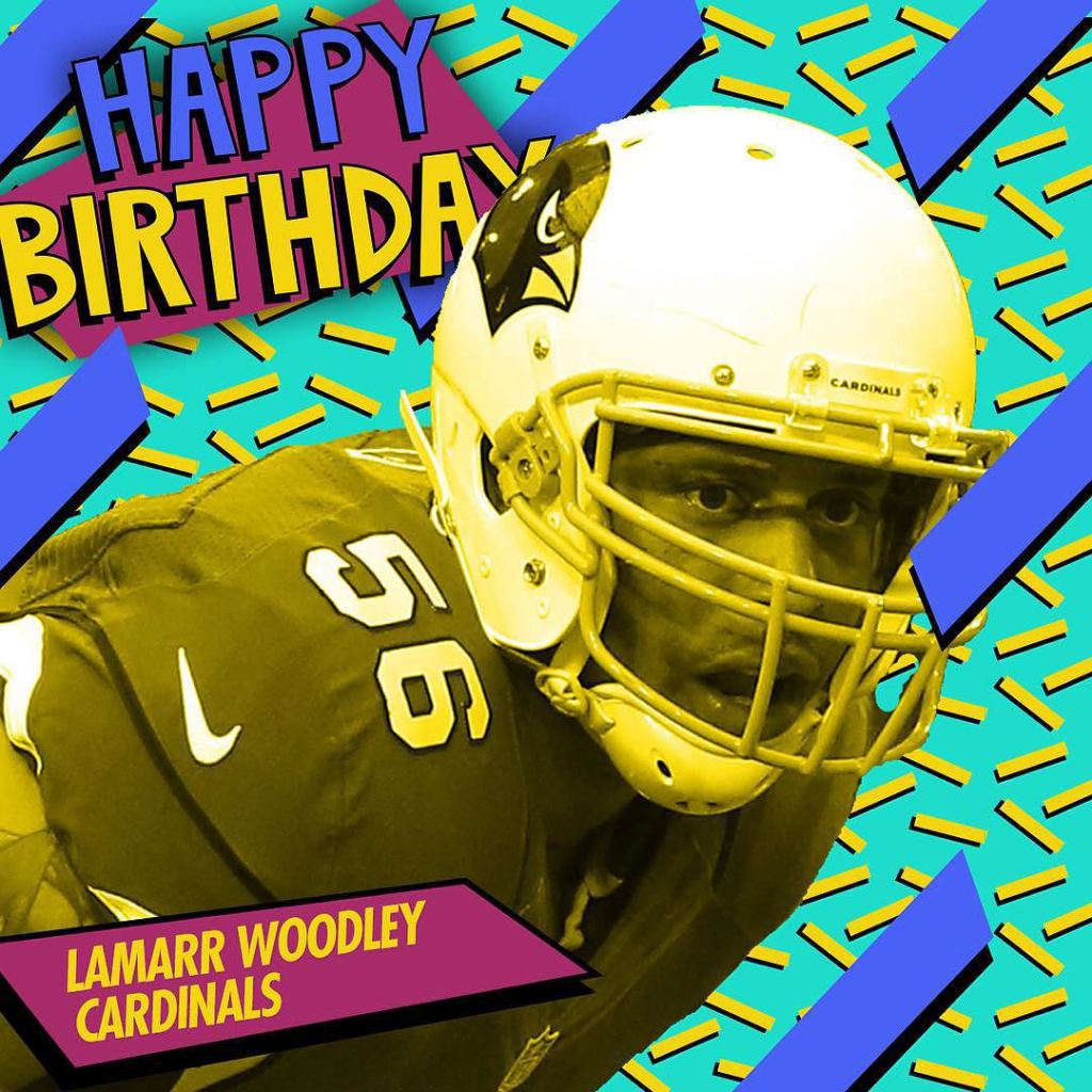 NFL Happy Birthday to LB LaMarr Woodley!  