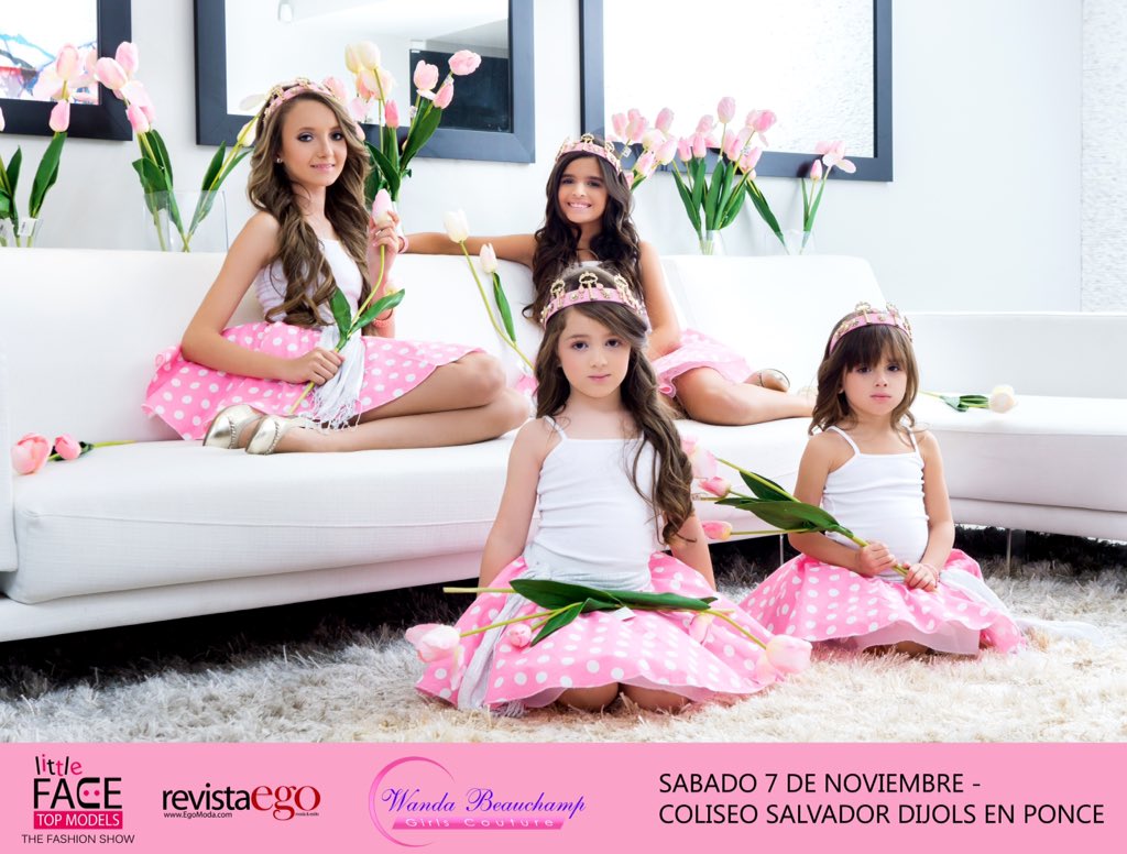 Fashion Girls para la pasarela Little Face Top Models