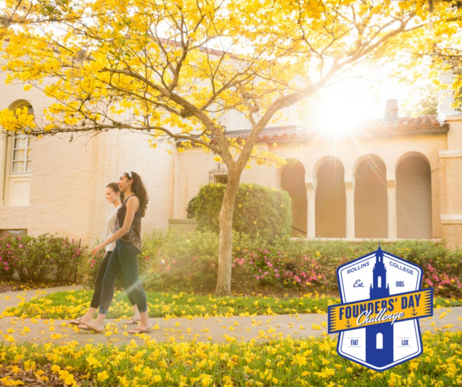 rollinscollege's tweet photo. Are you ready for the challenge? #ForRollins For the future. https://t.co/GE861jgbYo #ForRollins For the future. https://t.co/TCPx3EE9UT