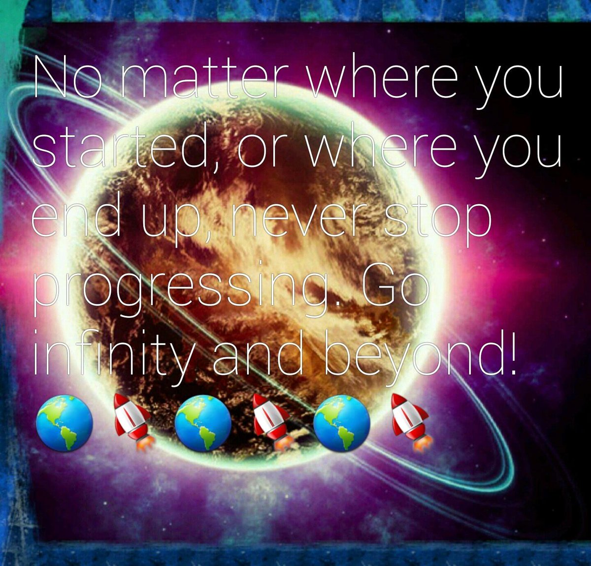 positivesalv's tweet photo. Remember one thing in life, 
Were Limitless🌎🚀🌎🚀🌎🚀 https://t.co/UQjXRsvjSt