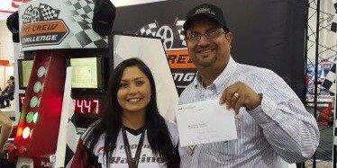 MOTOSHOP's tweet photo. Our first $100 winner!  Post a pic from our booth 1275 at #AAPEX15 with #MOTOSHOP and u could win a $100 gift card! https://t.co/2vdTnntKQU