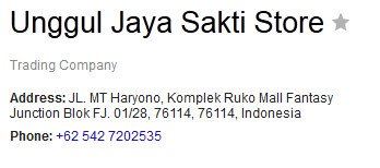Ahmad_AR_'s tweet photo. @Indah_Dwirha tanya di pt Unggul Jaya Sakti,mungkin ada https://t.co/hmCAmYZ5rn