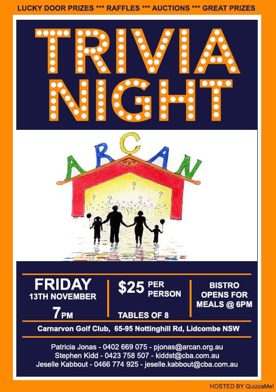 ArcanOrg's tweet image. Come along for trivia night
