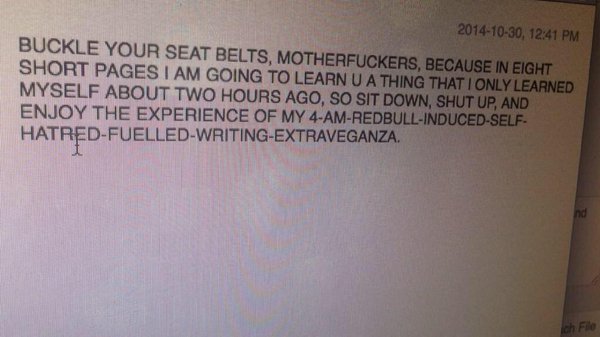 SpeakComedy's tweet photo. How to start an essay: https://t.co/XlRJ49tNhT